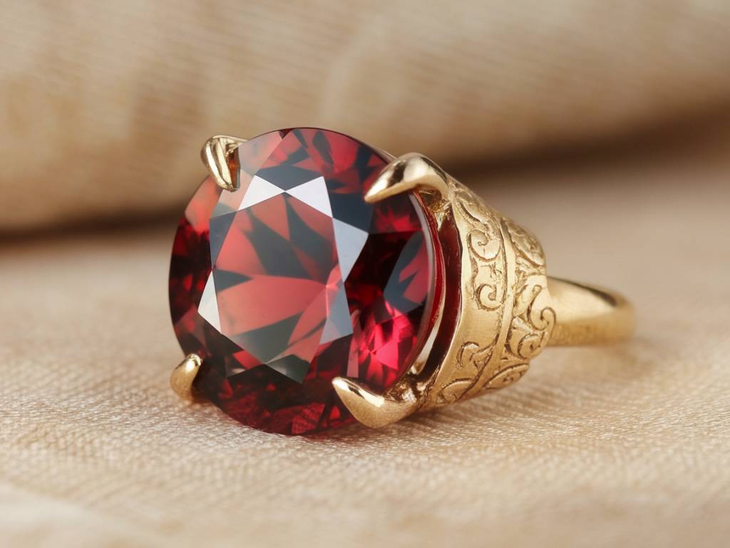 grenat : tout savoir sur cette pierre rouge et sa valeur en carat