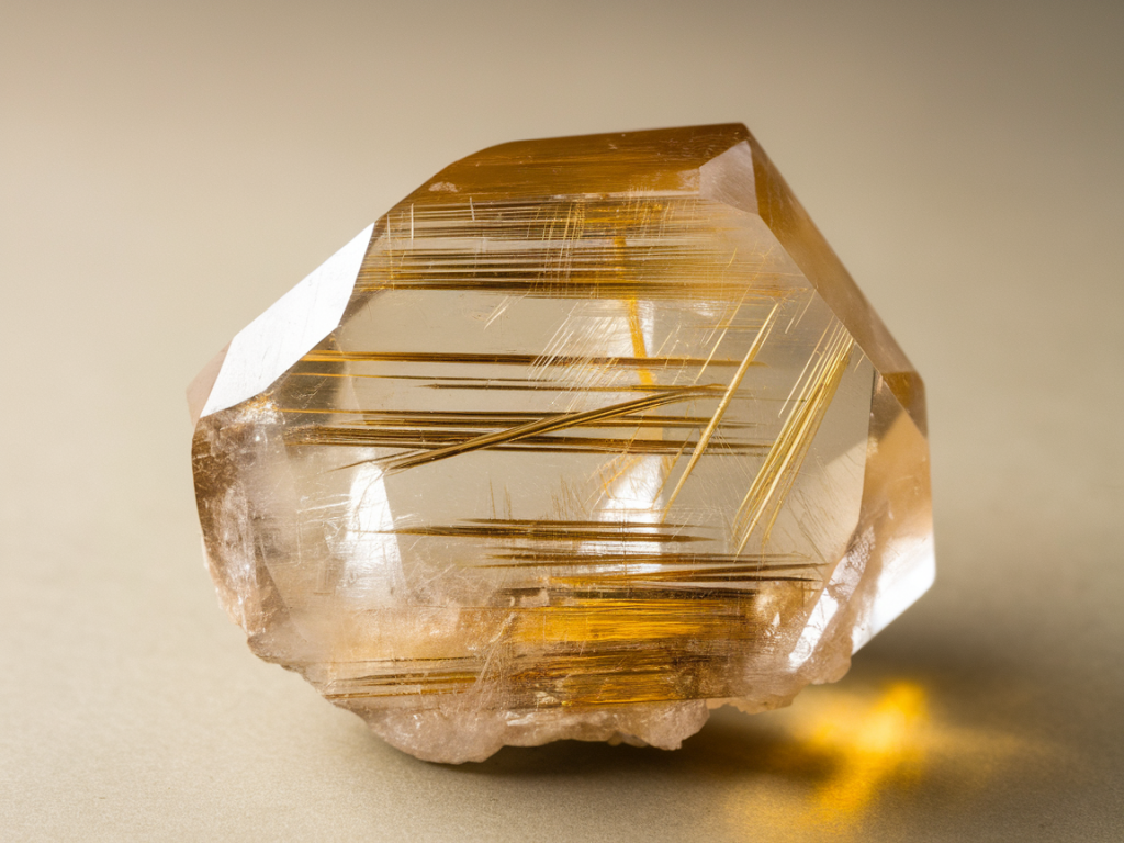 Où trouve-t-on du quartz rutile doré dans le monde ?