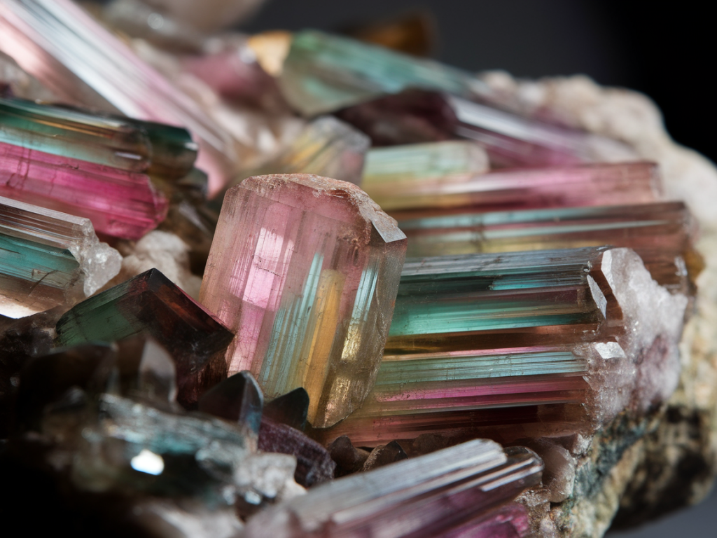 Composition et formation géologique : la richesse chimique de la tourmaline