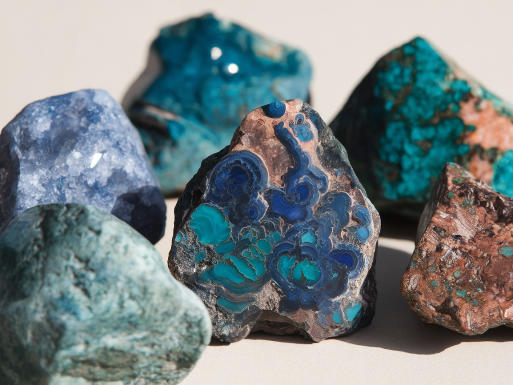 Composition minéralogique et formation de la chrysocolle
