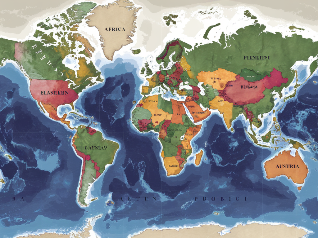 Les principales régions productrices de grenats dans le monde